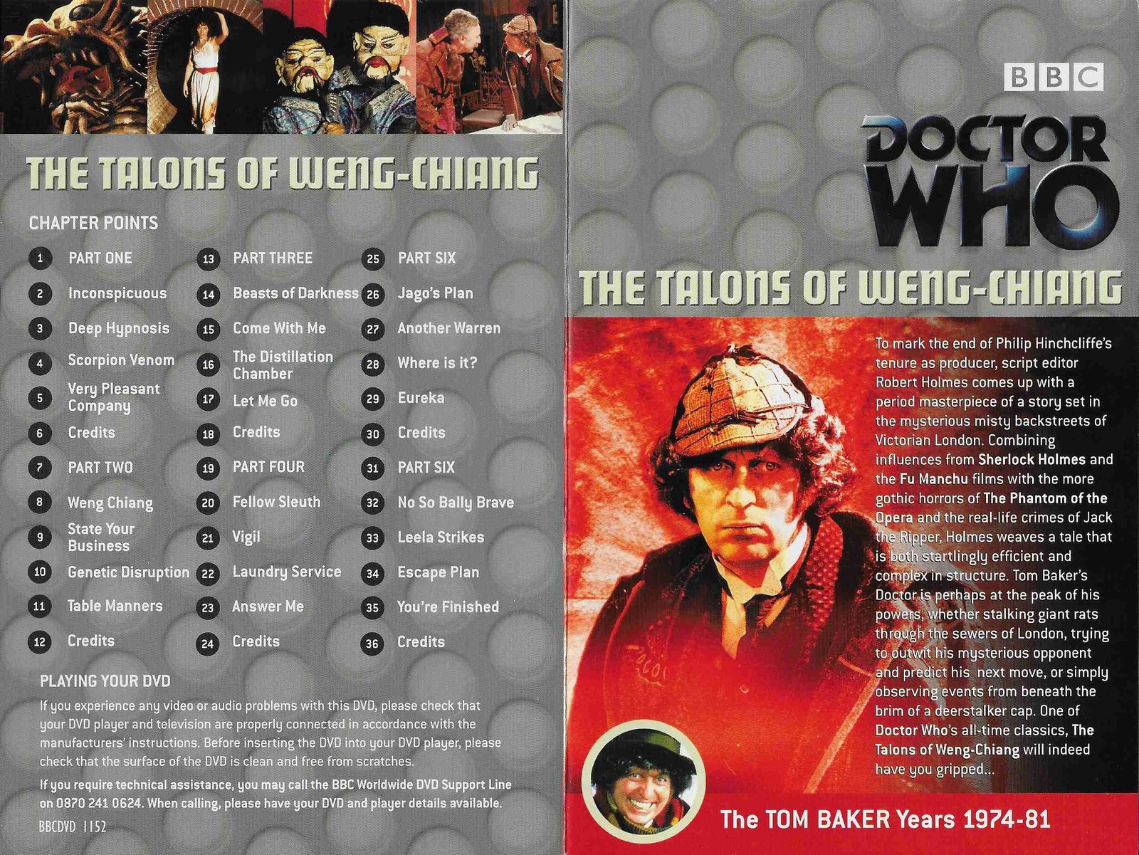 Inserts from BBCDVD 1152